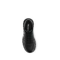 Prada Black Polyester Athletic Sneakers