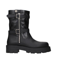 Christian Dior Black Leather Ankle Boots