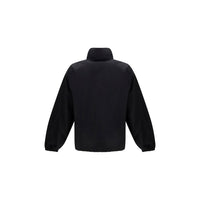 Gucci Black Cotton Full-Length Jacket