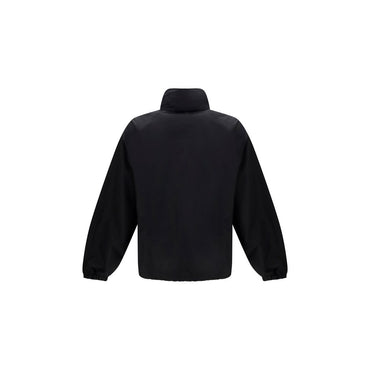Gucci Black Cotton Full-Length Jacket