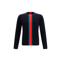 Gucci Blue Cotton Sweatshirt