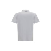 Gucci White Cotton Polo Shirt