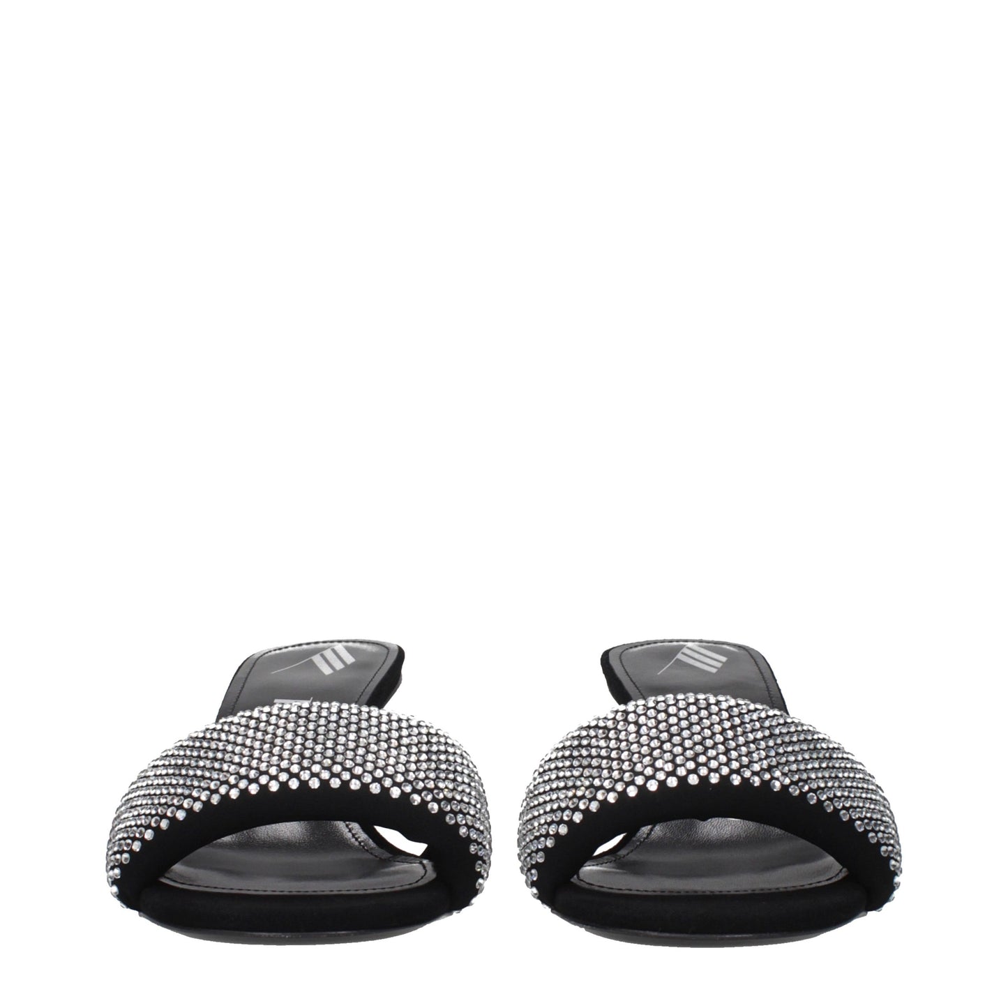 Prada Black Fabric Stiletto Heel Sandals