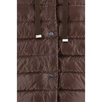 Herno Brown Polyester Full-Length Jacket