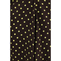 Marni Brown Silk Casual Dress