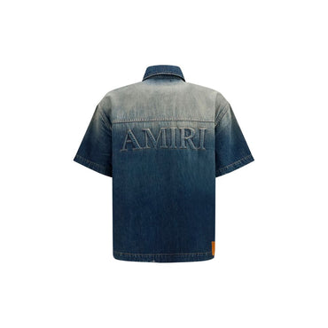Amiri Blue Denim Shirt