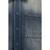Amiri Blue Denim Shirt