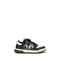 Amiri Black Calf Leather Bos Taurus Low Top Sneakers