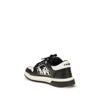 Amiri Black Calf Leather Bos Taurus Low Top Sneakers
