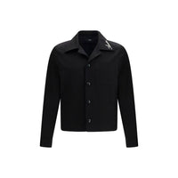 Amiri Black Cotton Full-Length Jacket