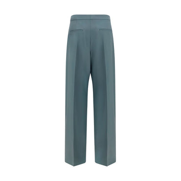 Chloé Bicolor Wool Oves Aries Dress Pants