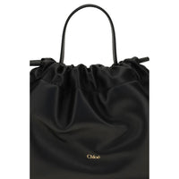 Chloé Black Lamb Ovis Aries Aries Shoulder Bag