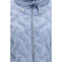 Herno Blue Polyester Full-Length Jacket