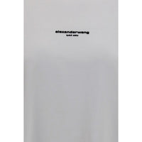 Alexander Wang White Cotton T-Shirt