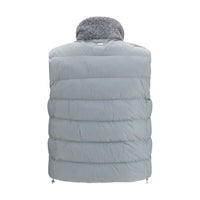 Herno Gray Polyester Sleeveless Jacket