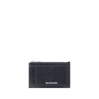 Balenciaga Black Lamb Ovis Aries Aries Wallet