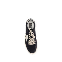 Golden Goose Black Calf Leather Bos Taurus Athletic Sneakers