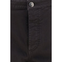 Brunello Cucinelli Brown Cotton Cropped Jeans