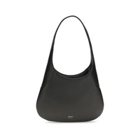 Khaite Black Calf Leather Bos Taurus Handbag