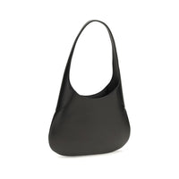 Khaite Black Calf Leather Bos Taurus Handbag