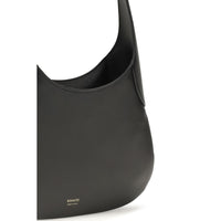 Khaite Black Calf Leather Bos Taurus Handbag