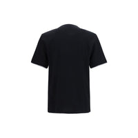 Brunello Cucinelli Black Cotton T-Shirt