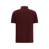 Brunello Cucinelli Bordeaux Cotton Shirt