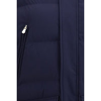 Brunello Cucinelli Blue Goose Down Full-Length Jacket