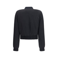 Alexander McQueen Black Polyester Bomber