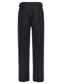 A.P.C. Black Cotton Straight-Leg Jeans