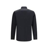 Givenchy Black Cotton Dress Shirt