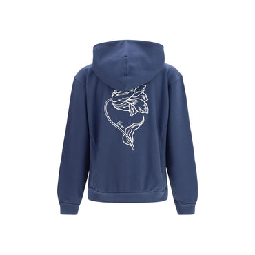 Kenzo Blue Cotton Sweatshirt
