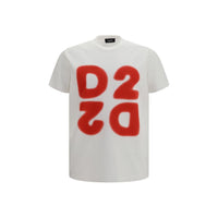Dsquared² White Cotton T-Shirt