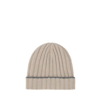 Brunello Cucinelli Brown Cashmere Beanie