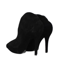 Alaïa Black Leather Ankle Boots