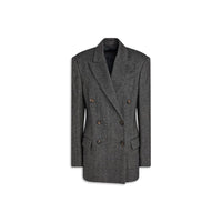 Brunello Cucinelli Black Elastane Blazer