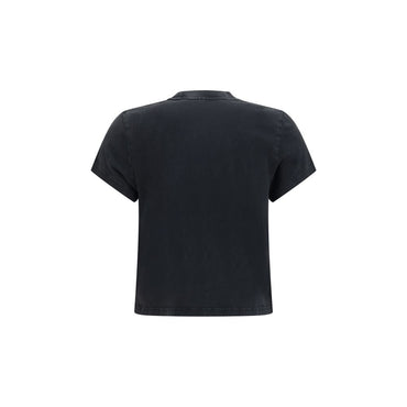 Alexander Wang Gray Cotton T-Shirt