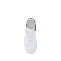 Alexander McQueen White Calf Leather Bos Taurus Platform Sneakers