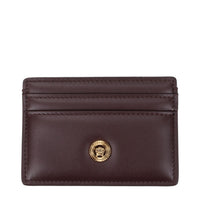 Versace Brown Leather Cardholder