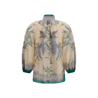 Zimmermann Multicolor Cotton Pattern Shirt