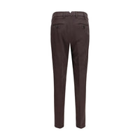 Brunello Cucinelli Brown Cotton Casual Pants