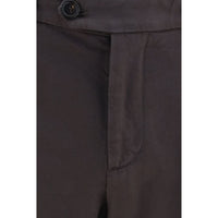 Brunello Cucinelli Brown Cotton Casual Pants