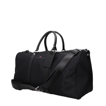 Kiton Black Nylon Luggage And Travel