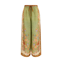 Zimmermann Multicolor Silk Casual Pants