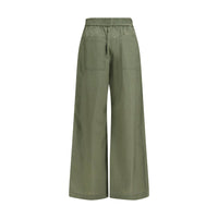 Brunello Cucinelli Bicolor Cotton Casual Pants