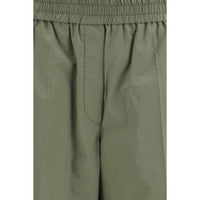 Brunello Cucinelli Bicolor Cotton Casual Pants