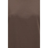 Brunello Cucinelli Brown Cotton T-Shirt