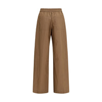 Brunello Cucinelli Brown Cotton Casual Pants