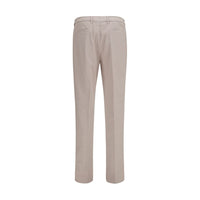 Brunello Cucinelli Beige Cotton Chino Pants
