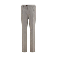 Brunello Cucinelli Bicolor Cotton Chino Pants